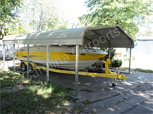 Regular Style Carport Top Only Single Vehicle